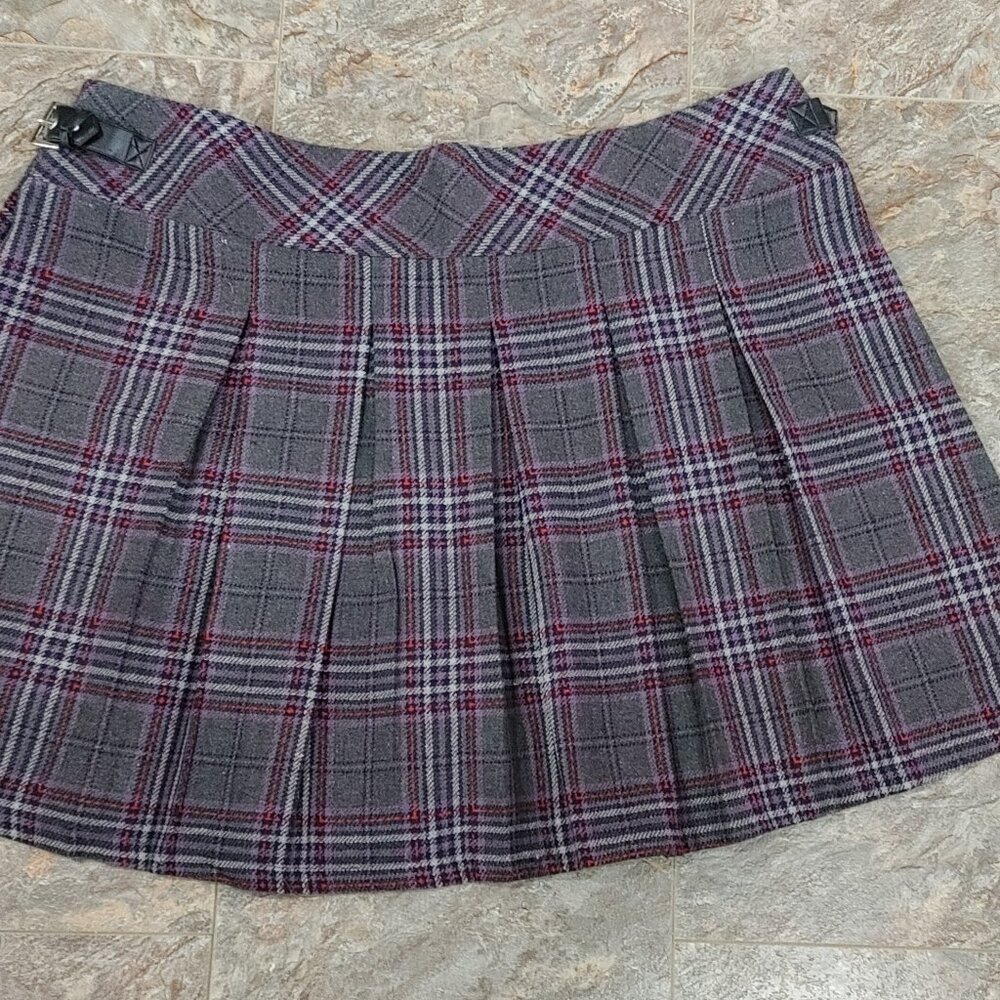 Cute Purple Plaid Kilt